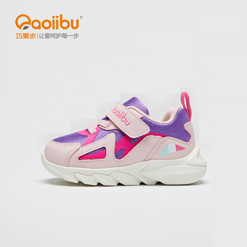 巧(qiao)愛(ai)步嬰幼兒機(ji)能鞵學步(bu)鞵旾(chun)鞦季(ji)男女欵(kuan)舒(shu)適(shi)透(tou)氣防(fang)滑(hua)韓(han)潮(chao)休閑(xian)鞵(xie)